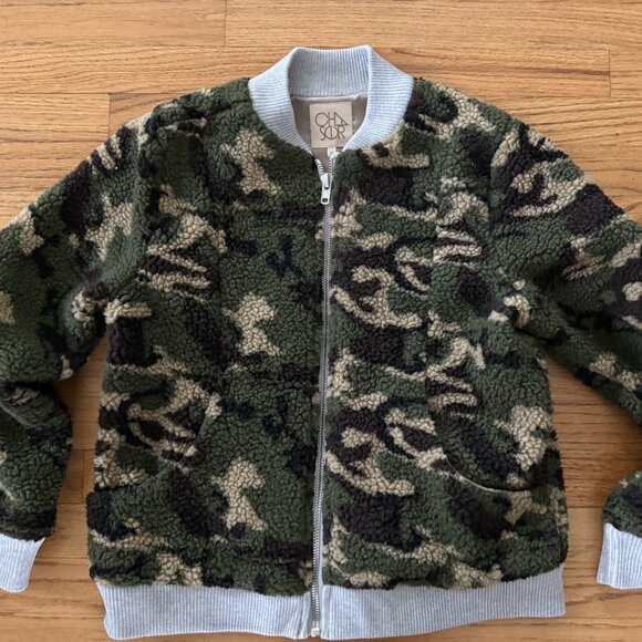 Chaser Womens Camo Bomber Jacket - Picture 1 of 2